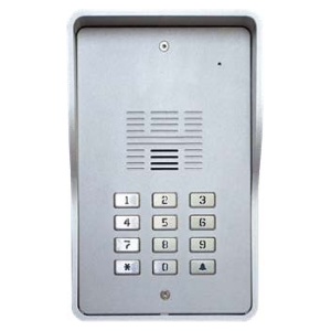 3G Door Intercom for ALL NETWORKS AN1603 12M, Front view, Silver.