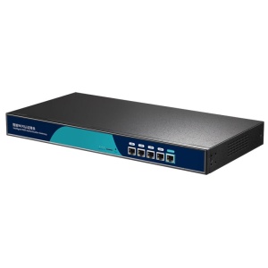 AN7000 || Wireless Access Point Controller. Side view. Black colour.