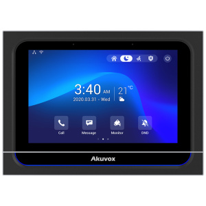X933W - Akuvox Touch Screen , blue front