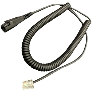 QD CABLE RJ - VBeT Quick Disconnect 3m Cable with RJ Connector, black colour.