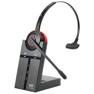 VT9400 VBET Wireless Headset, side view. black.