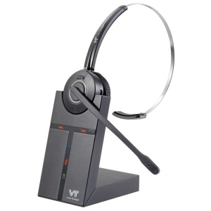 VT6300 VBeT Headset Wired, side view. Black.