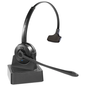 VT9500 VBeT Bluetooth Headset, side view, colour black.