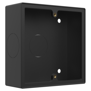 A0 In Wall Akuvox Flush in-Wall Mount Box for A01/A02 | WHITE, black.