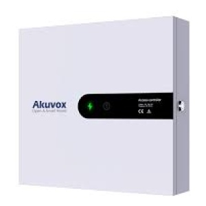 AKUVOX 2 Door Smart Access Control Device with Ethernet Interface A092S, white.