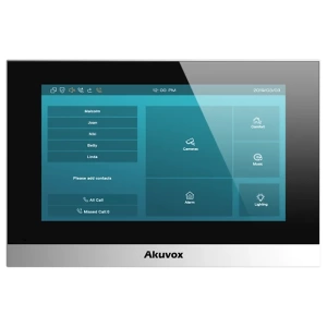 Akuvox Touch Screen Panel 7" Display for Door Intercoms C313S, front view.